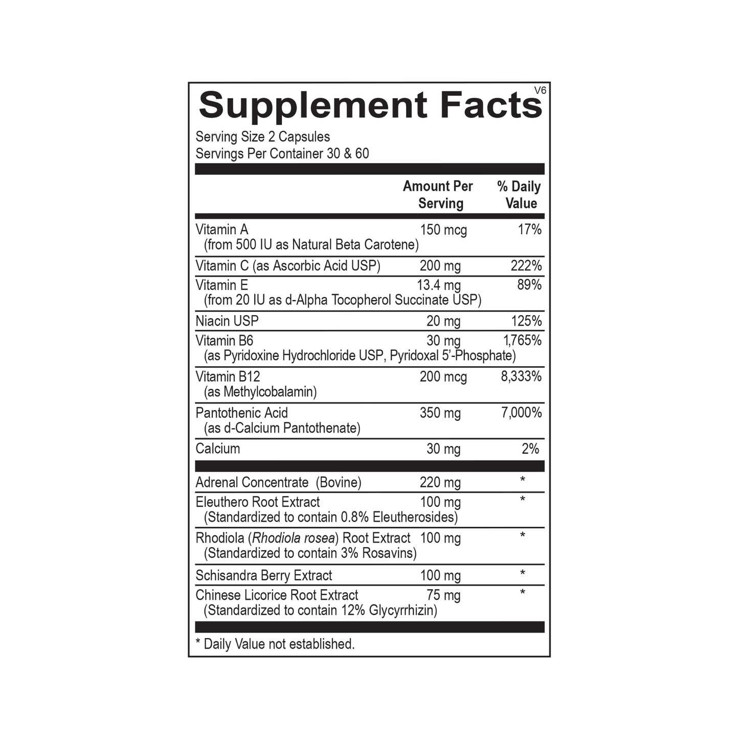 Adrenal Support